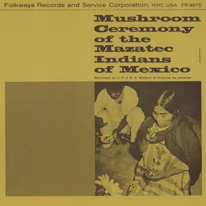 Mushroom ceremony of the Mazatec indians of Mexico